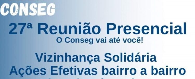 Conselho de Segurança de Caraguatatuba realiza sua 27ª reunião no dia 19 de setembro