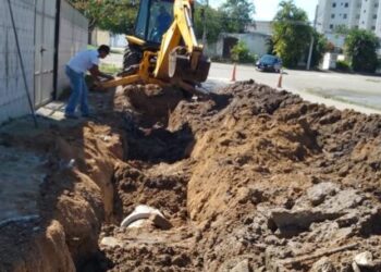 Prefeitura melhora sistema de drenagem na rua Timbiras, da Martim de Sá