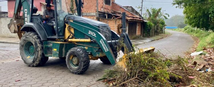 Serviços de roçada, varrição e operação Bota-Fora estão em toda a região Sul