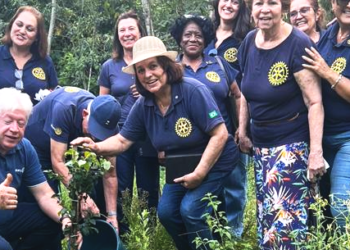 Parque Natural Municipal Juqueriquerê recebe reunião com governador do Distrito do Rotary