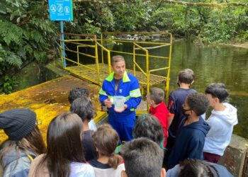 Estudantes de Caraguá e Ubatuba visitam Estações de Tratamento de Água da Sabesp no Litoral Norte