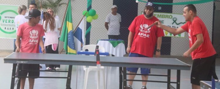 Caraguatatuba sedia Festival de Tênis de Mesa das APAE
