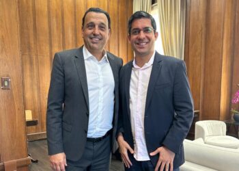 Tato Aguilar se reúne com vice-governador no Palácio dos Bandeirantes
