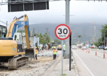 Obras de recuperação da SP-55 são realizadas no trecho Sul da rodovia em Caraguatatuba