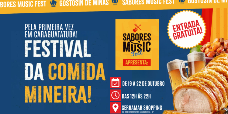 De Feijão Tropeiro a Doce de Leite: Caraguatatuba recebe neste mês festival de gastronomia mineira