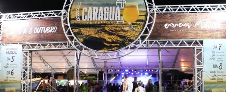 6º Caraguá Beer Festival segue até domingo com diversas atrações na Praça da Cultura