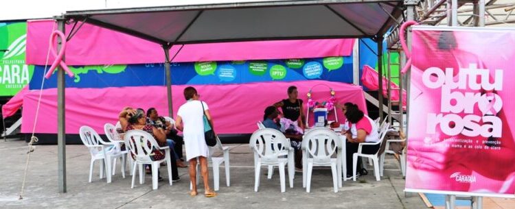 Carreta da Saúde realiza exames de prevenção no Centro de Caraguatatuba