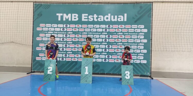 Bertioga tem mesatenista de sete anos na seleção paulista