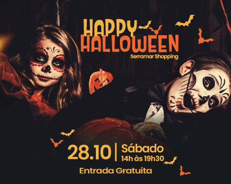 Doces ou travessuras? Serramar Shopping prepara ação de Halloween com caça aos doces e muita festa