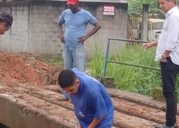 Prefeitura inicia trabalho de restauração da ponte de acesso ao bairro Alto do Jetuba