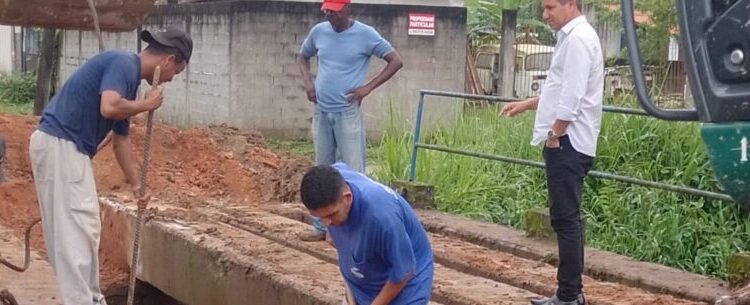 Prefeitura inicia trabalho de restauração da ponte de acesso ao bairro Alto do Jetuba