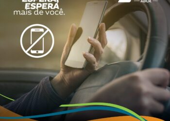 Concessionária Tamoios participa de campanha da ABCR de conscientização sobre o Uso do Celular ao Volante