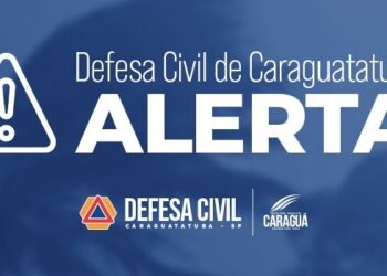 Defesa Civil de Caraguatatuba alerta para previsão grande volume de chuvas entre terça-feira (28) e quarta-feira (29)