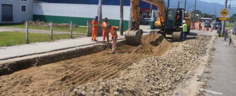 Obras de recuperação da SP-55 são realizadas em dois trechos na Região Sul de Caraguatatuba