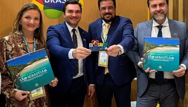 Prefeitura divulga destino São Sebastião em feiras no Brasil e no exterior
