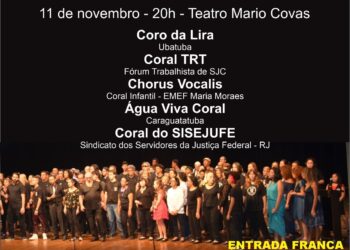 Fundacc realiza Encontro de Corais no Teatro Mario Covas