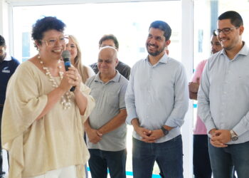 Tato Aguilar participa de inauguração da primeira instituição de longa permanência de Caraguatatuba