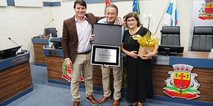 João Batista de Matos é homenageado com Título de Cidadão Caraguatatubense