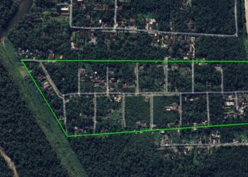 Nova área no Sítio São João passa por levantamento topográfico visando regularização fundiária