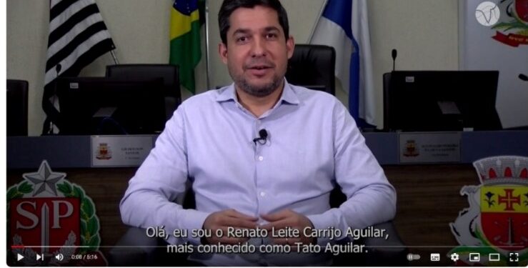 Tato Aguilar é o entrevistado do programa Fala Aí, Vereador   