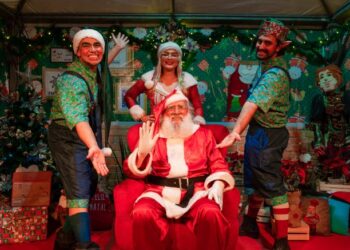 Casinhas do Papai Noel podem ser visitadas até dia 23 de dezembro no Centro Histórico e em Boiçucanga
