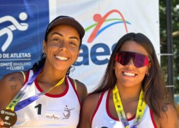 Dupla de Caraguatatuba conquista pódio inédito no Circuito Brasileiro Copa Regional