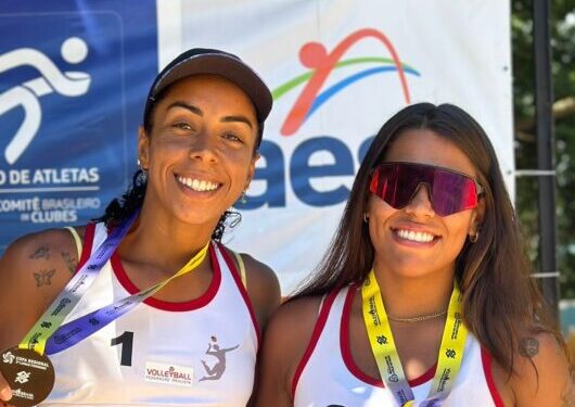 Dupla de Caraguatatuba conquista pódio inédito no Circuito Brasileiro Copa Regional