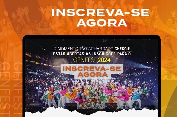 Abertas as inscrições para o Genfest 2024 em Aparecida