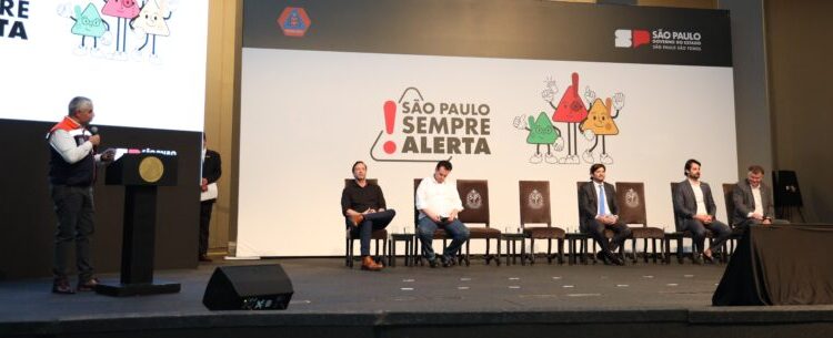 Defesa Civil de Caraguatatuba participa do lançamento da campanha “São Paulo Sempre Alerta”