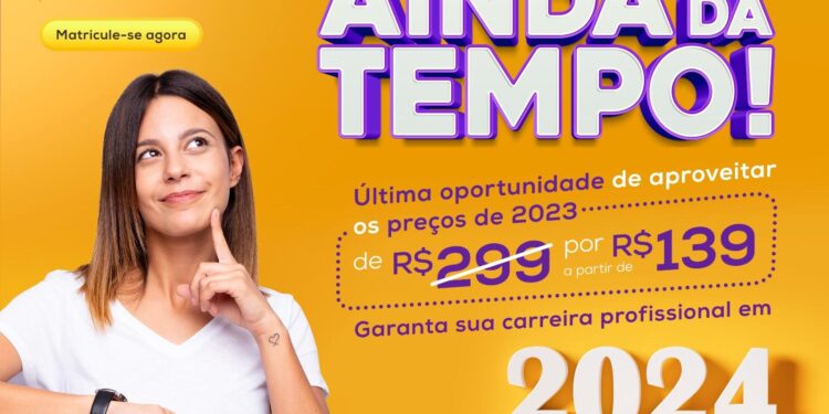 Promoção do Instituto Embelleze tem condições exclusivas em cursos para começar a estudar em 2024 pagando os mesmos valores de 2023