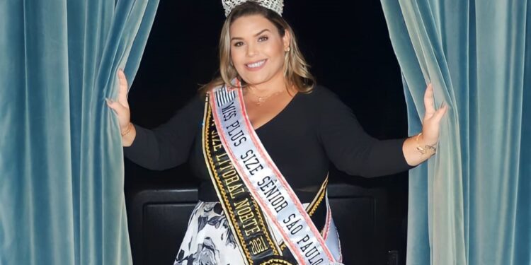 Miss Plus Size Elegância Nacional 2023 é de Caraguá   