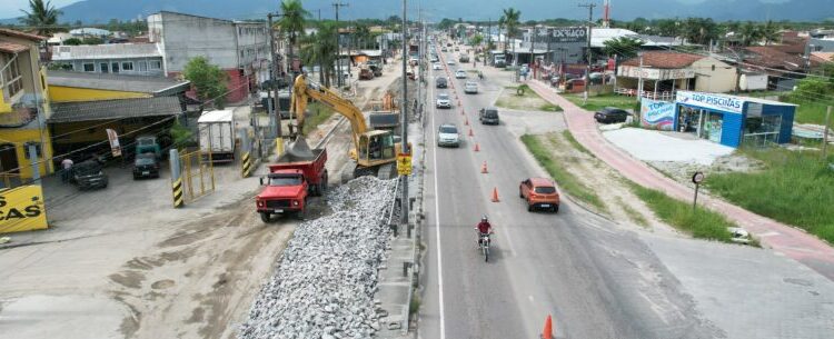 Governo do Estado retoma obras de recuperação na SP-55 no trecho de Caraguatatuba