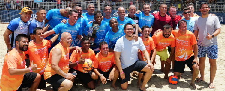 Beach Tennis e futebol movimentam mais de mil pessoas na Arena Verão em Caraguatatuba