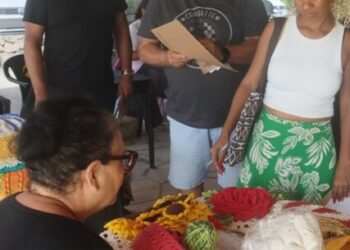 Candidatos de vagas remanescentes da Feira Municipal de Artes e Artesanato passam por teste prático