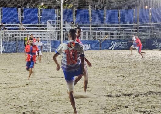 Segundo dia do Municipal de Beach Soccer agita Arena Verão Esportiva no Indaiá