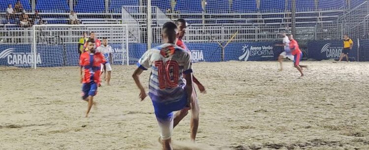 Segundo dia do Municipal de Beach Soccer agita Arena Verão Esportiva no Indaiá