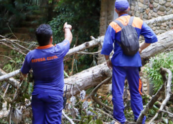 Defesa Civil de Caraguatatuba fecha 2023 com mais de 1 mil atendimentos