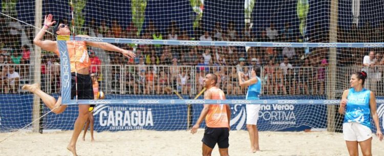 Astros do vôlei nacional abrem eventos do Arena Verão Esportiva em Caraguatatuba