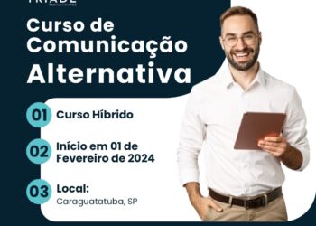 Curso de Formação em Comunicação Alternativa da Tríade Treinamentos que acontece no dia 02 de fevereiro está com inscrições abertas