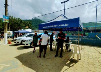 Agência Móvel da Sabesp atende em janeiro na Vila Sahy, Massaguaçu e Maranduba