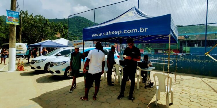 Agência Móvel da Sabesp atende em janeiro na Vila Sahy, Massaguaçu e Maranduba