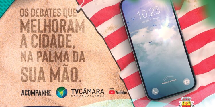 TV CÂMARA  CARAGUATATUBA ESTREIA NOVOS PROGRAMAS EM 2024