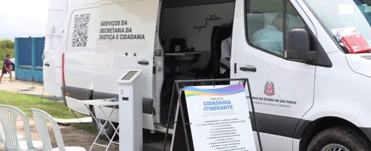 Projeto Cidadania Itinerante segue até quinta-feira com serviços gratuitos à população