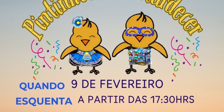 Escola Paideia de Caraguá comemora 10 anos do bloco de carnaval “Pintinhos do Entardecer” que desfile nesta sexta-feira (9/2)