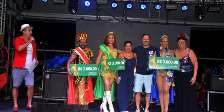 Eleita a corte momesca de Caraguatatuba para o Carnaval 2024