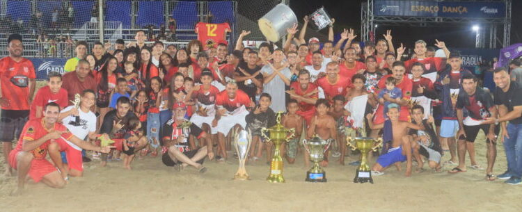 Rio do Ouro vence Municipal de Beach Soccer