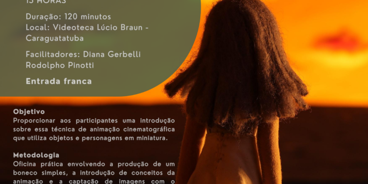   Videoteca Lúcio Braun recebe oficina de stop motion e sessão de curtas