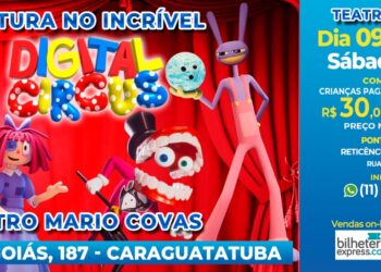 TMC é palco para espetáculo infantil Digital Circus