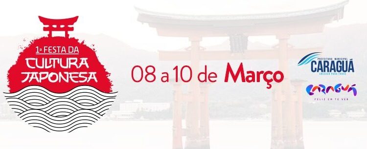Caraguatatuba segue com inscrições para estabelecimentos participarem da 1ª Festa da Cultura Japonesa
