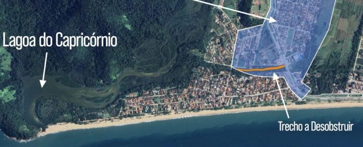 Prefeitura inicia desobstrução do Rio Capricórnio em caráter de urgência